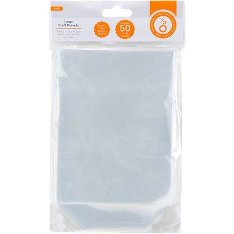 Tonic Studios: Craft Pockets 5.5"X7.2" 50/Pkg LARGE