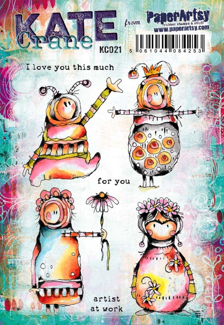 Kate Crane: Stamp Set 021 (A5 on EZ)