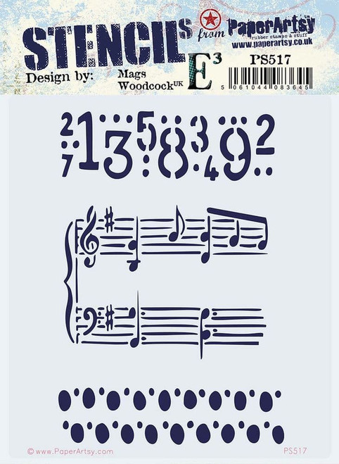 PaperArsty: Stencil 517 {EMW}