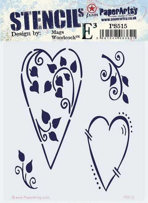 PaperArtsy:  Stencil 515 {EMW}