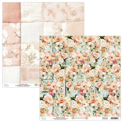 Mintay: 12X12 Patterned Paper, Family Stories 05