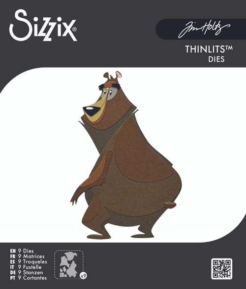 Tim Holtz: Thinlits Die Set, Colorize - Theodore(9pk)
