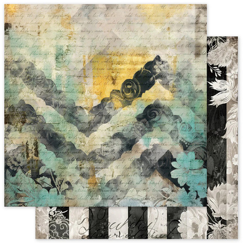 Paper Rose: 12x12 Patterned Paper - Portraits in Bloom D