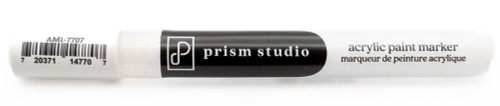 Prism Studio: Acrylic Paint Marker, White, (Standard Nib)