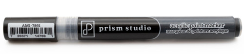 Prism Studio: Acrylic Paint Marker, Black, (Standard Nib)