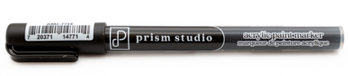 Prism Studio: Acrylic Paint Marker, Black, (Fine-Point)