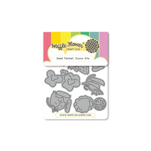 Waffle Flower: Seed Packet Icons Die