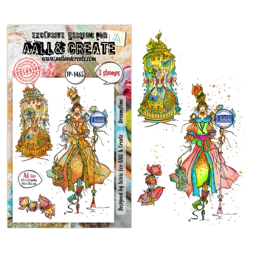 AALL & Create: A6 - Stamp Set #1465 - Dreamstime