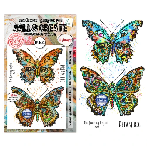 AALL & Create: A6 - Stamp Set #1453 - Dream Big