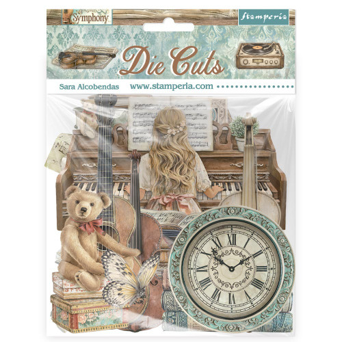 Stamperia:  Die Cuts, Symphony