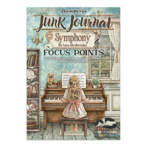 Stamperia: Junk Journal Focus Points, Symphony