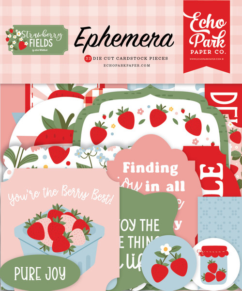 Echo Park: Ephemera, Strawberry Fields