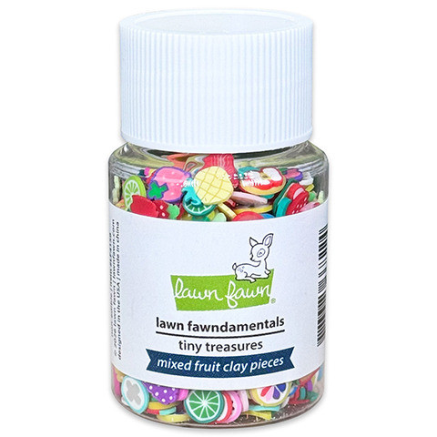 Lawn Fawn: Tiny Treasures, Mixed Fruit Clay Pieces