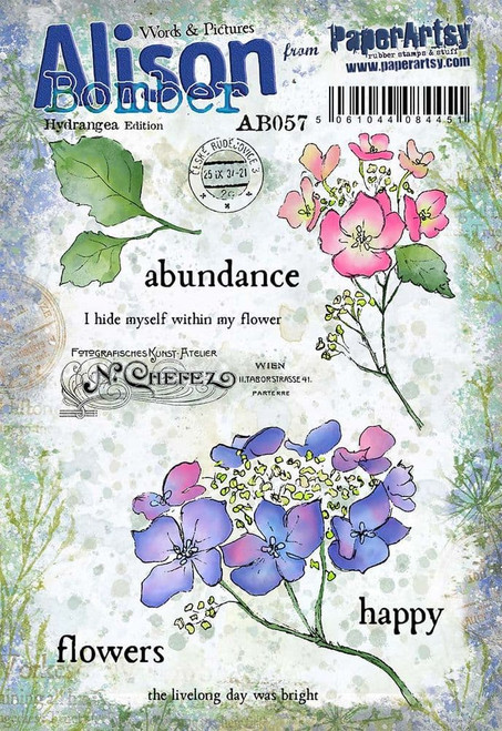 PaperArtsy: Alison Bomber: 057 Hydrangea Edition (A5 on EZ)