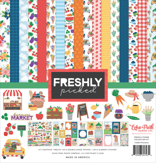 Echo Park: 12X12 Collection Kit, Freshly Picked