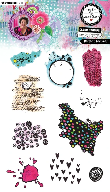 Art By Marlene: Clear Stamp, Perfect Textures