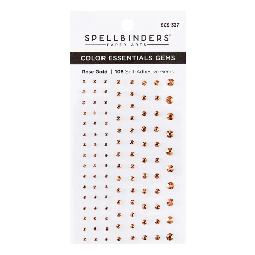 Spellbinders: Rose Gold Color Essentials Gems
