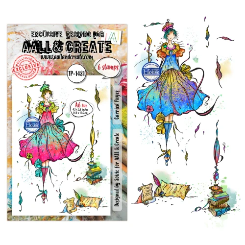 AALL and Create: A6 - Stamp Set - Carried Pages