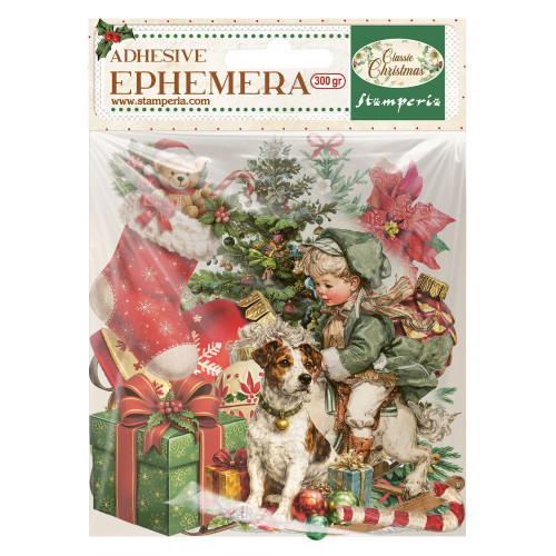 Stamperia: Ephemera, Classic Christmas