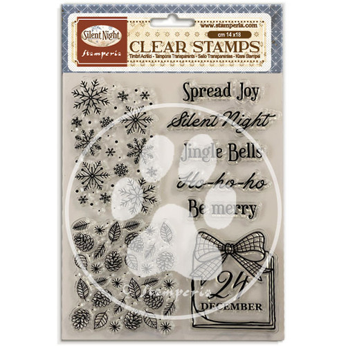 Stamperia: Clear Stamp, Silent Night