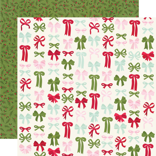 Simple Stories: 12x12 Patterned Paper, Kringle & Co - Joyful