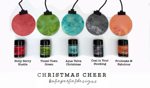 Lindy's Stamp Gang: Christmas Cheer by Katie Pertiet Shimmer Shaker 5-pack