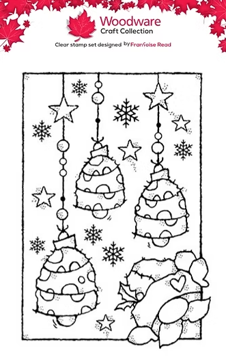 Woodware: Jingle Bells A6 Clear Stamp Set By Françoise Read