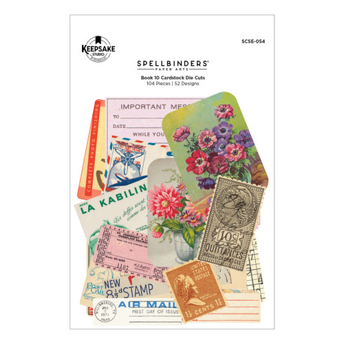 Spellbinders: Book 10 Cardstock Die Cuts by Esther Glas
