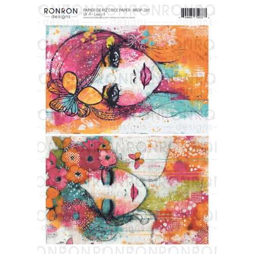 RonRon Designs: Rice Paper- Lively 4