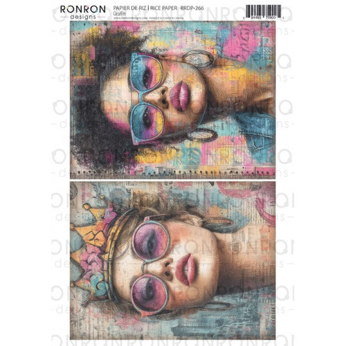 RonRon Designs: Rice Paper- Graffiti