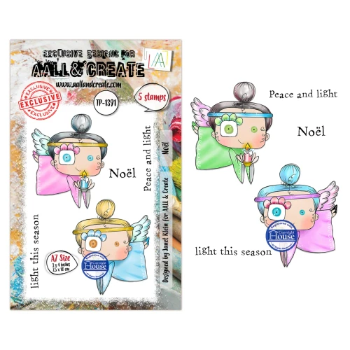 AALL & Create: A7 Stamp Set #1391 - Noël