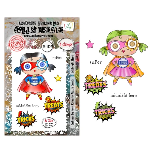 AALL and Create: A7 Stamp Sets - Midnight Hero