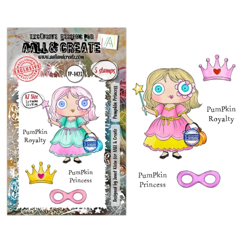AALL and Create: A7 Stamp Sets - Pumpkin Princess
