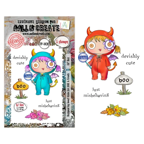 AALL and Create: A7 Stamp Sets - Lil' Boo