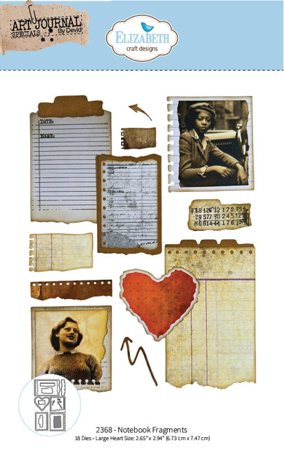 Elizabeth Craft Designs: Die, Notebook Fragments