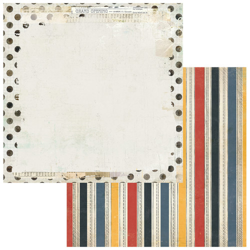 49 & Market: 12x12 Patterned Paper, Mouse & Co. - Magic Memories