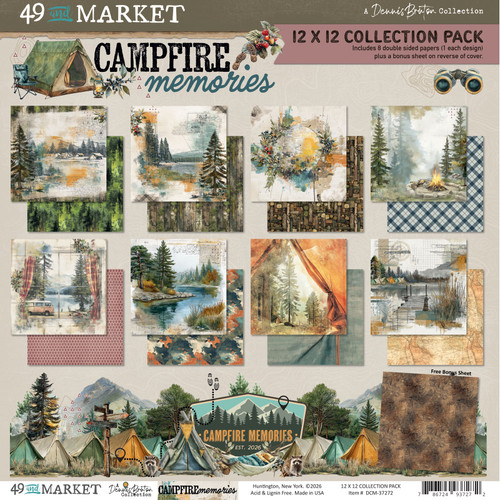 49 & Market: 12x12 Collection Pack, Campfire Memories