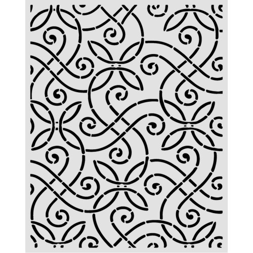Stamperia: Stencil, Our Way - Artistic Pattern
