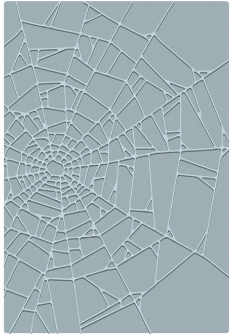 Tim Holtz: 2D Large Embossing Folder, A5 - Vault Cobweb