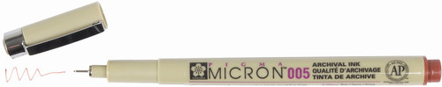 Sakura: Pigma Micron 005 Pen, 0.20mm - Brown