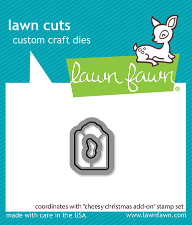 Lawn Fawn: Die, Cheesy Christmas Add-On
