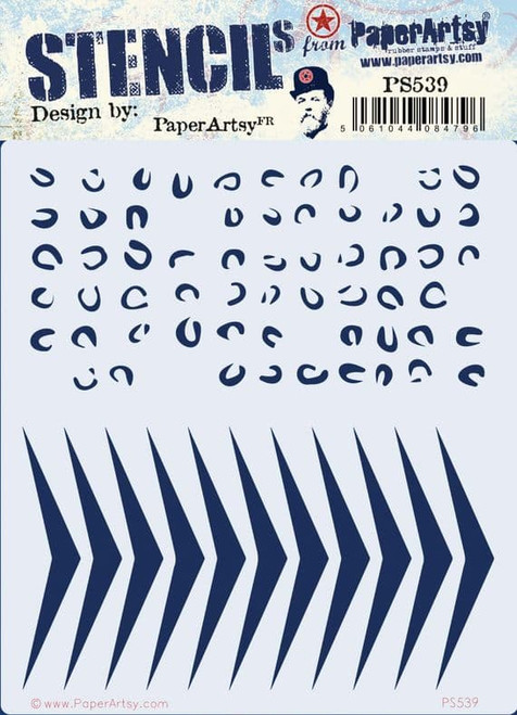 PaperArtsy: PA Stencil 539 Regular {E³ PaperArtsy}