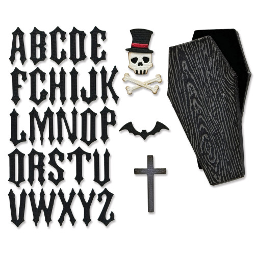 Tim Holtz: Thinlits Die Set, Vault - Coffin Box