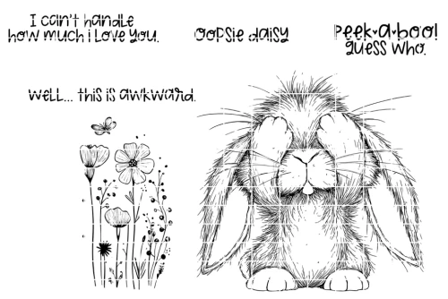Unity Stamp Co: Oopsie Daisy Bunny