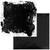 49 & Market: 12x12 Patterned Paper, Spectrum Gardenia Solids - Black