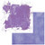 49 & Market: 12x12 Patterned Paper, Spectrum Gardenia Solids - Purple