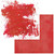 49 & Market: 12x12 Patterned Paper, Spectrum Gardenia Solids - Red