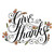 Honey Bee Stamps: Coordinating Stencil Set, Give Thanks (4pc)