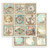 Stamperia: 12" x 12" Patterned Paper, Songs Of The Sea- Tags