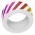 Lawn Fawn: Washi Tape, Diagonal Rainbow